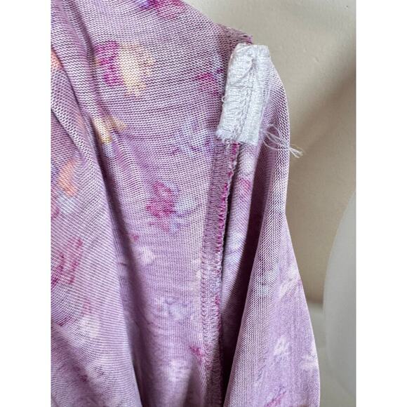 Diane Von Furstenberg Layton Silk Jersey and Chiffon Ruffle Wrap Dress Size 2 - Picture 10 of 10